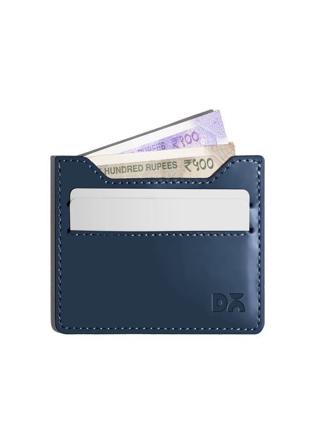DailyObjects Slim Skinny Fit Wallet for Men and Women | Durable Vegan PU Leather | Credit/Debit Card Holder | 3 Slots for Cash, IDs | Stylish Pocket Purse | Money Organiser - Image 3
